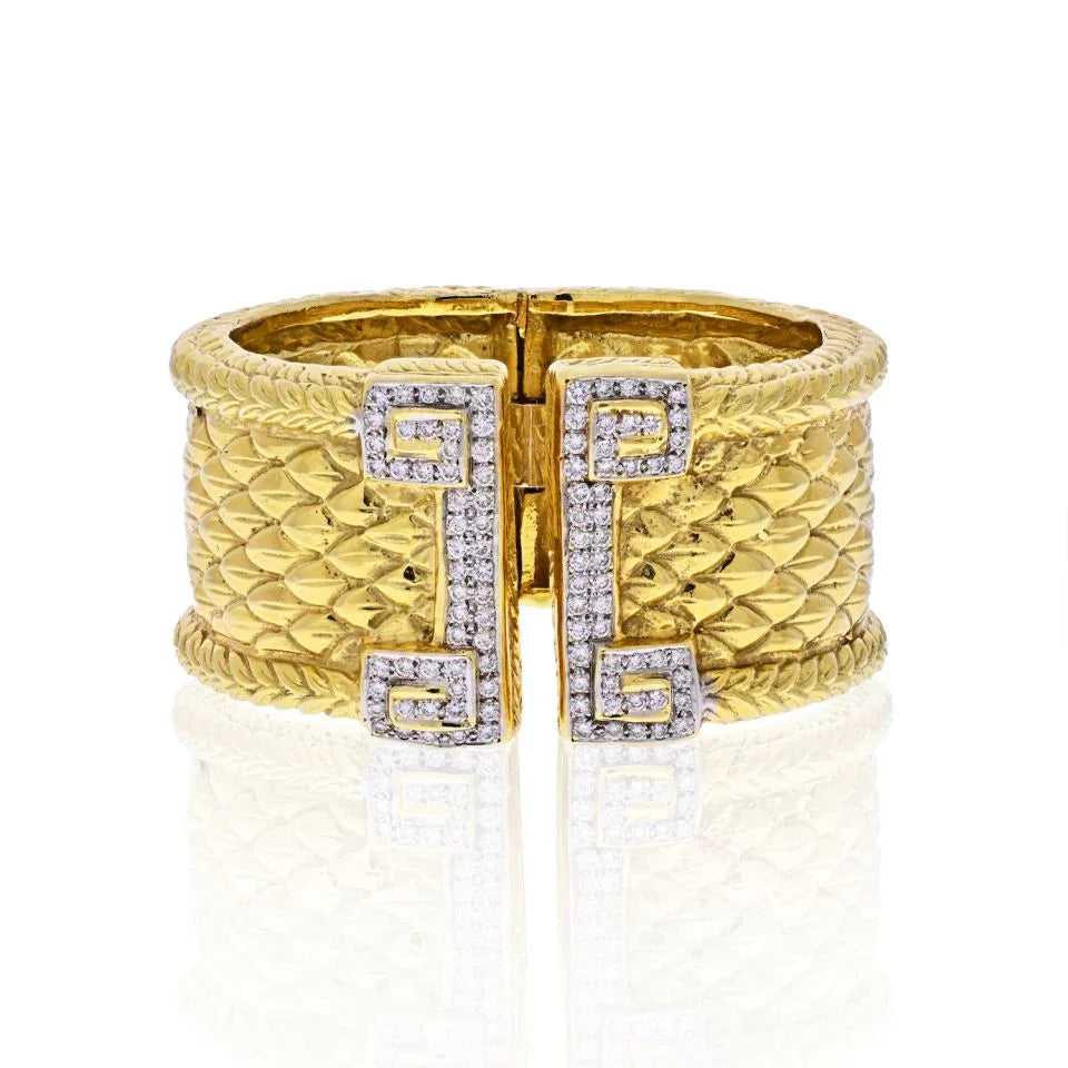 18K Yellow Gold Bracelet - The Back Vault