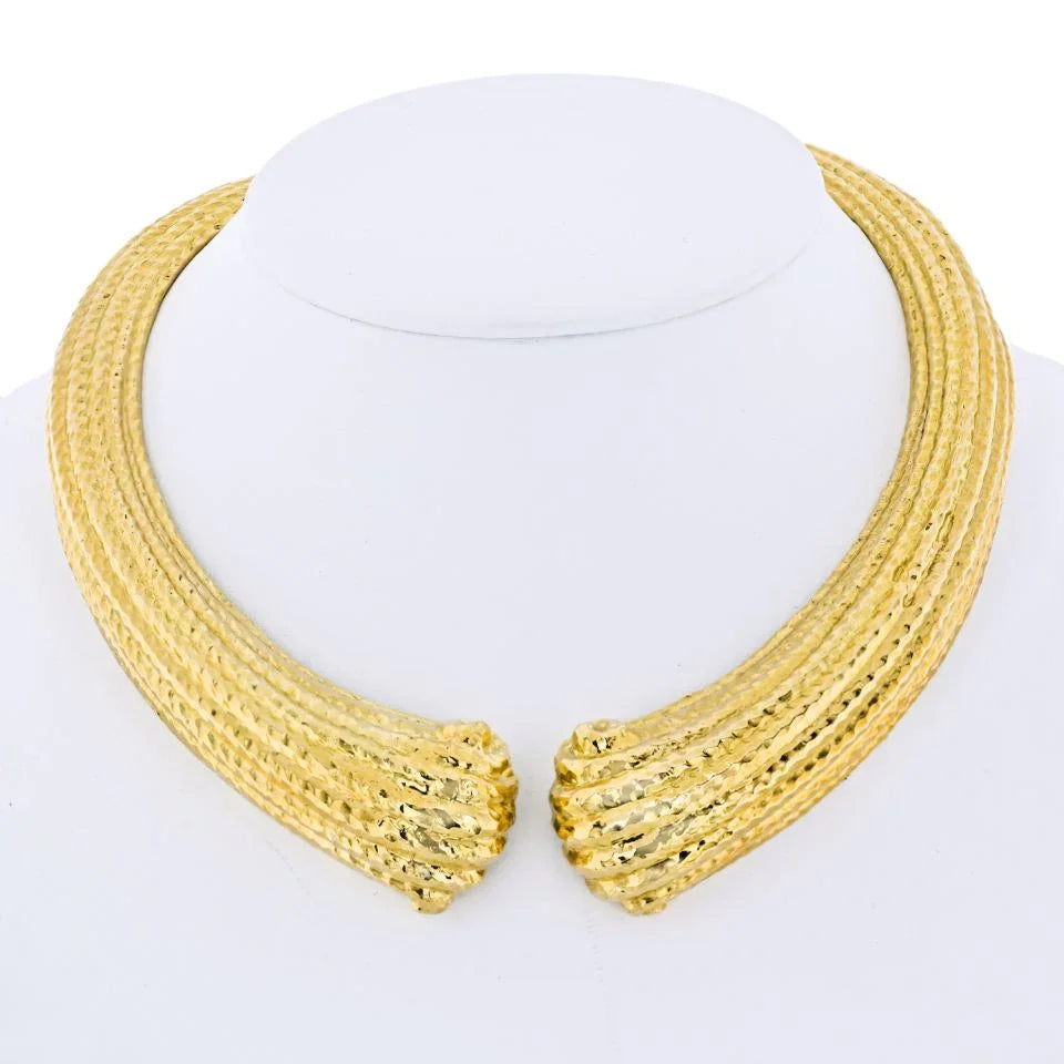 18K Yellow Gold Necklace - The Back Vault