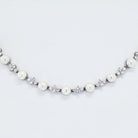 Tiffany & Co. Platinum Diamond And Pearl Necklace - The Back Vault