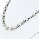 Tiffany & Co. Platinum Diamond And Pearl Necklace - The Back Vault