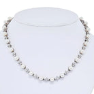 Tiffany & Co. Platinum Diamond And Pearl Necklace - The Back Vault