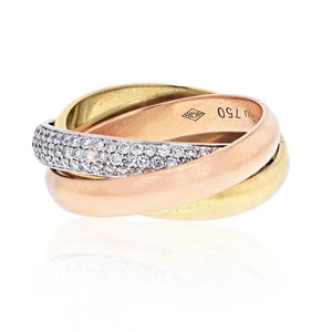 Cartier Diamond Trinity Ring