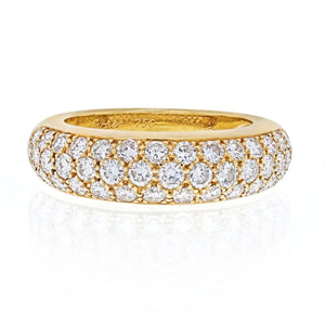 Cartier 18K Yellow Gold Etincelle Diamond Ring