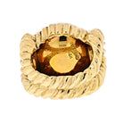 David Webb 18K Yellow Gold Mabe Pearl Ring - The Back Vault