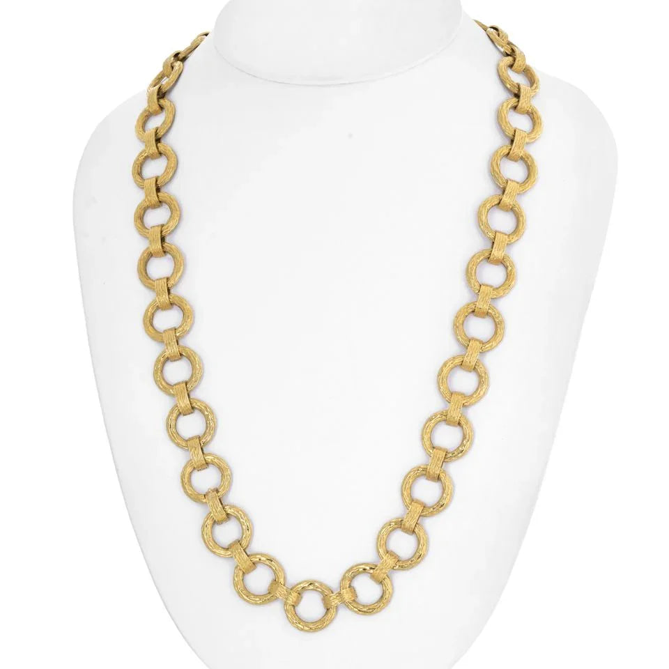 Van Cleef & Arpels 18K Yellow Gold Necklace - The Back Vault