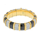 Tiffany & Co. Platinum & 18K Yellow Gold Schlumberger Paillonne Diamond Bracelet - The Back Vault