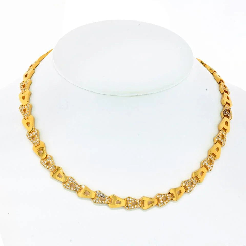 Aspery 18K Yellow Gold Necklace - The Back Vault