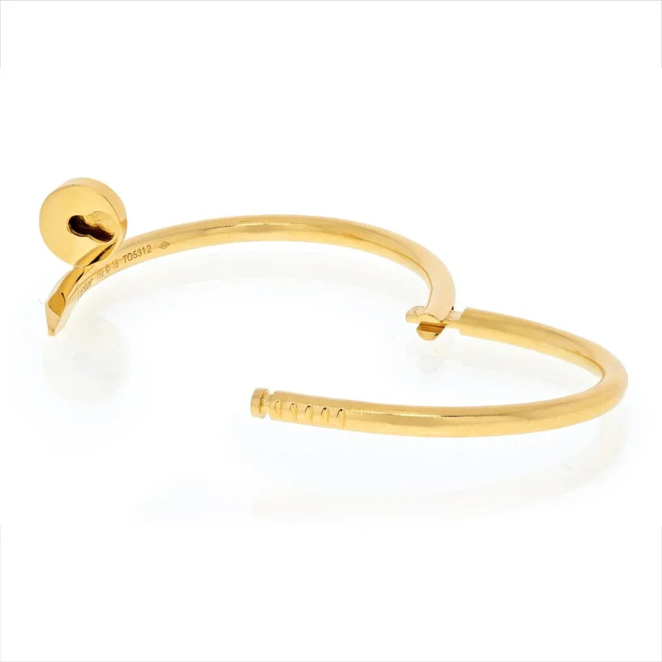 Cartier Juste Un Clou 18K Yellow Gold Juste Un Clou Size 16 Bracelet - The Back Vault