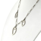 Tiffany & Co. 18K White Gold Three Heart Pendant Necklace - The Back Vault