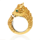David Webb 18K Yellow Gold 1970's Vintage Bull Ring - The Back Vault