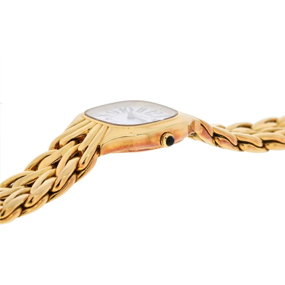 Patek Philippe 18K Yellow Gold 1980's La Flamme Women Watch - The Back Vault