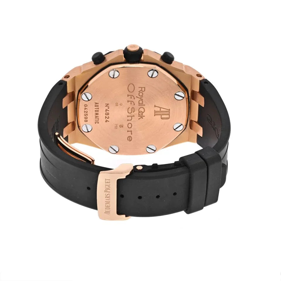 Audemars Piguet 18K Rose Gold Royal Offshore 42mm Chrono Men Watch - The Back Vault
