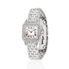 Cartier Panthere 18K White Gold Panthere De Cartier Small Model Diamond Women Watch - The Back Vault