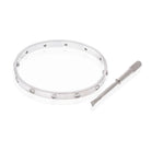 Cartier 18K White Gold 10 Diamond Love With Screw Driver SZ19 Bracelet - The Back Vault