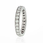 Tiffany & Co. Platinum Round Diamond Eternity From Legacy Collection Ring - The Back Vault