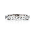 Tiffany & Co. Platinum Round Diamond Eternity From Legacy Collection Ring - The Back Vault