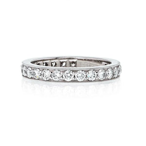Tiffany & Co. Platinum Round Diamond Eternity From Legacy Collection Ring