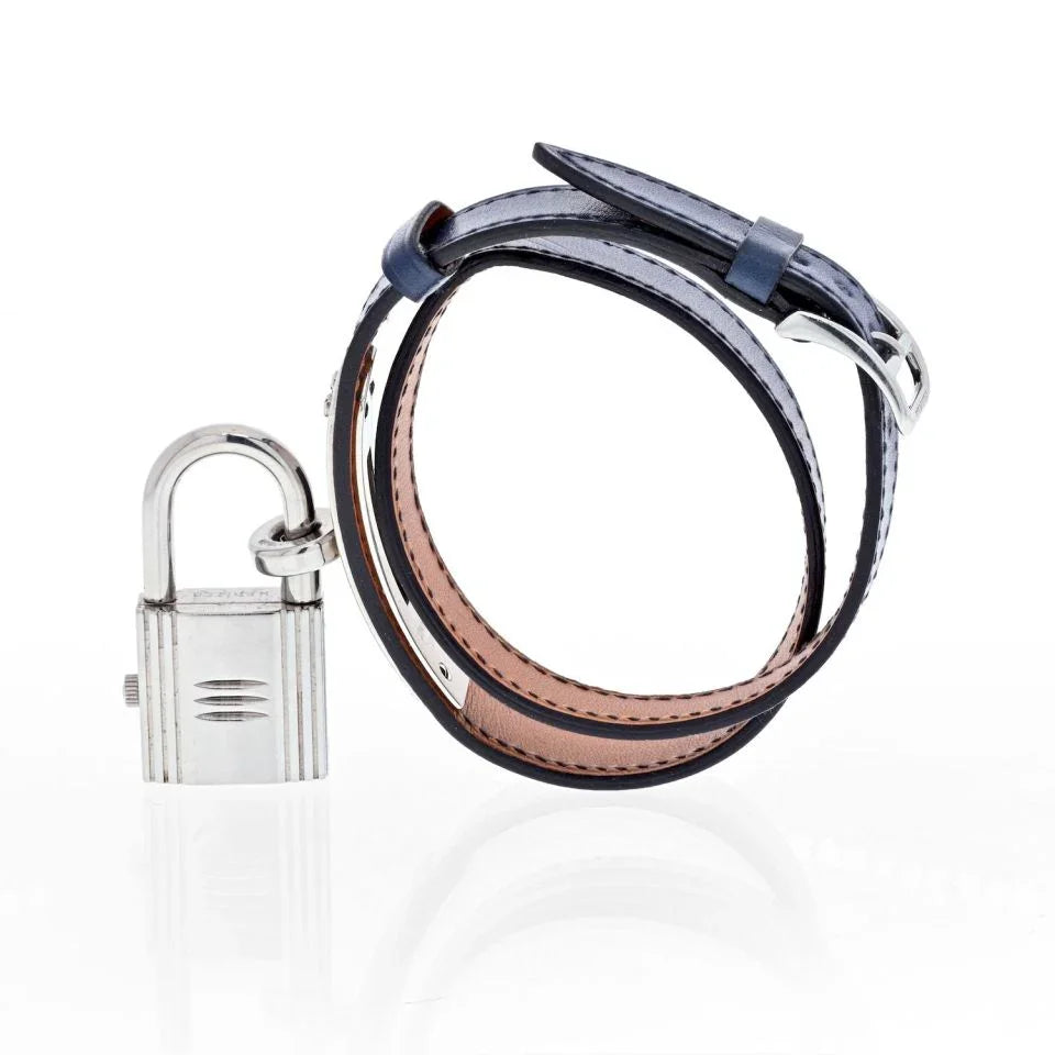 Hermes Stainless Steel Kelly Double Tour Women Watch - The Back Vault