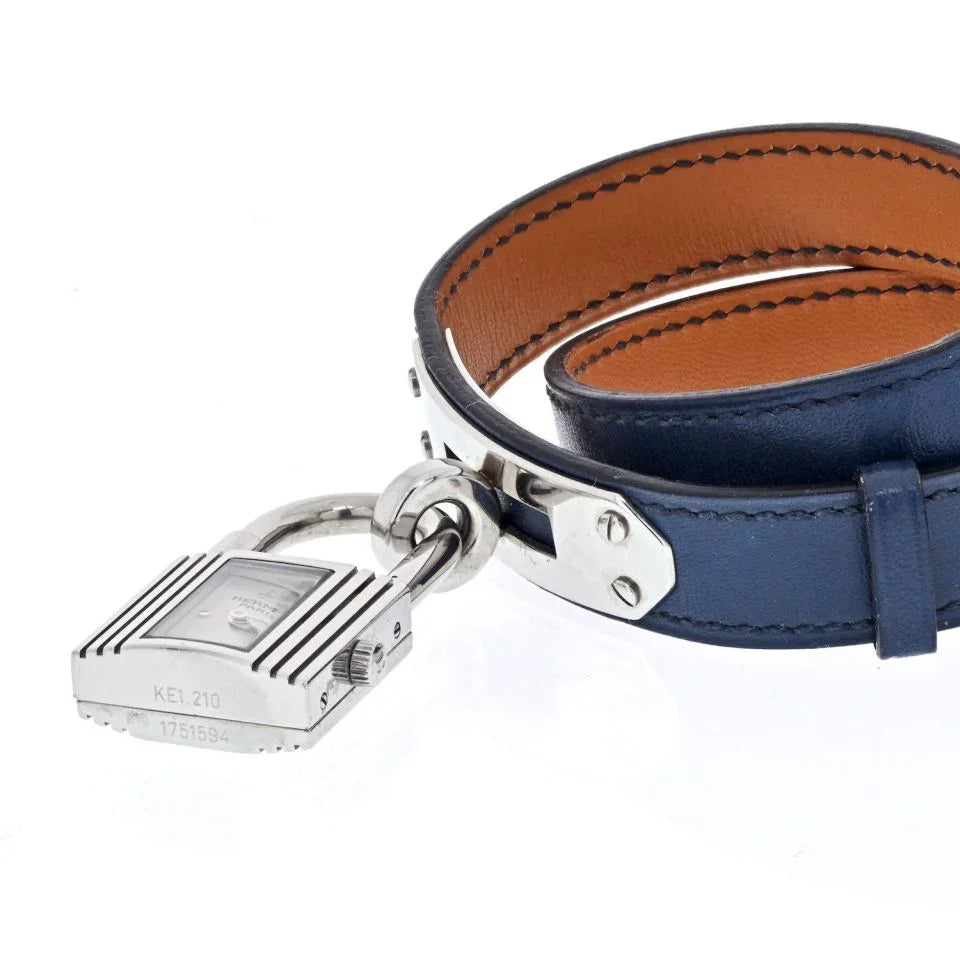 Hermes Stainless Steel Kelly Double Tour Women Watch - The Back Vault
