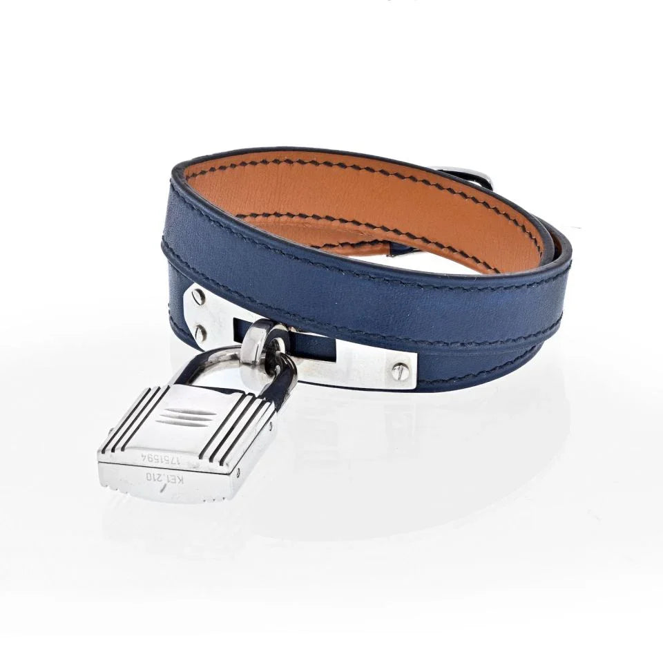 Hermes Stainless Steel Kelly Double Tour Women Watch - The Back Vault