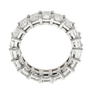 Platinum 9.70cts Emerald Cut Diamond Eternity Ring - The Back Vault
