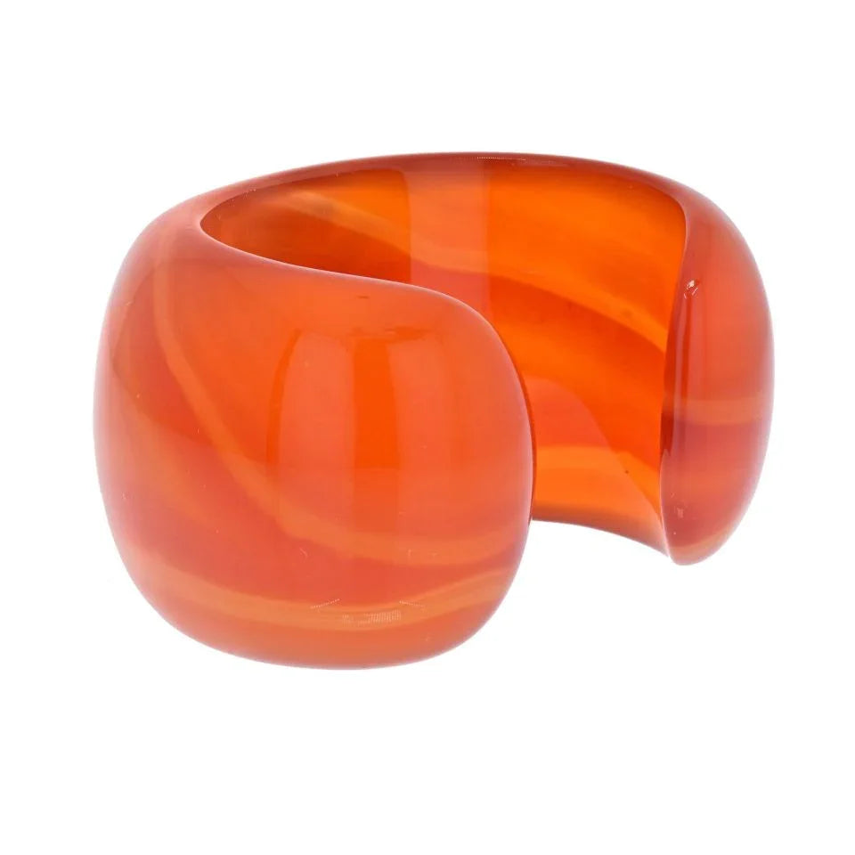 Verdura 18K Yellow Gold Carved Agate, Coral, Pearl Bracelet - The Back Vault