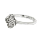 Van Cleef & Arpels 18K White Gold Sweet Alhambra Diamond Size 47 Ring - The Back Vault