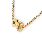 Cartier 18K Rose Gold Agrafe Diamond Necklace - The Back Vault