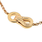 Cartier 18K Rose Gold Agrafe Diamond Necklace - The Back Vault