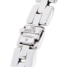 Cartier 18K White Gold Maillon Panthere 3 Row Diamond Necklace - The Back Vault