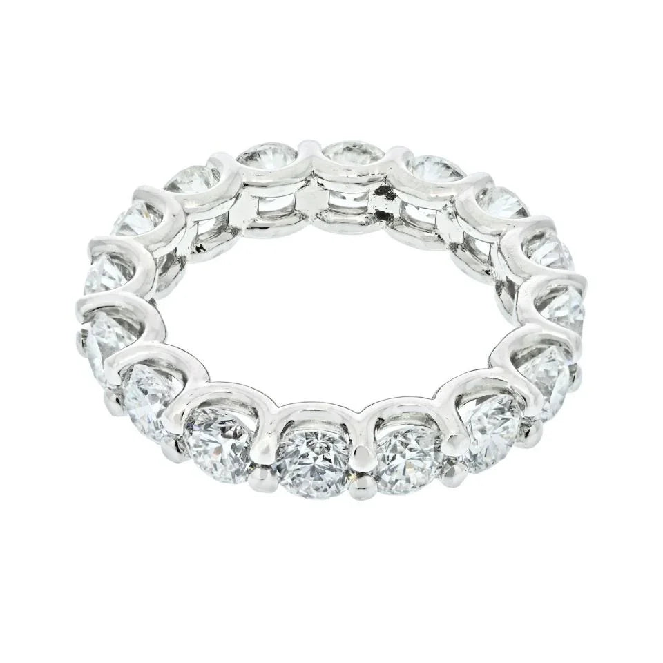 Platinum 3.87cttw Diamond Eternity Eternity Band - The Back Vault