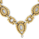David Webb 18K Yellow Gold Twisted Open Link Long Necklace - The Back Vault