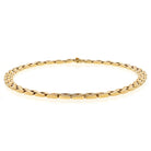 Cartier 18K Yellow Gold Diamond Maillon Panthere Triple Row Necklace - The Back Vault
