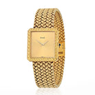 Piaget 18K Yellow Gold 1970's Vintage Women Watch - The Back Vault