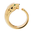 Cartier 18K Yellow Gold Panthere De Cartier Size 55 Ring - The Back Vault