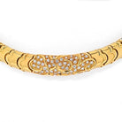 Marina B. 18K Yellow Gold 4.50 Carat Diamond Choker Necklace - The Back Vault