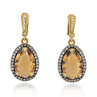 Judith Ripka 18K Yellow Gold Necklace & Earrings Jewelry Set - The Back Vault