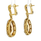 Judith Ripka 18K Yellow Gold Necklace & Earrings Jewelry Set - The Back Vault