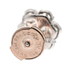 Van Cleef & Arpels 18K White Gold Fleurette Stud Earrings - The Back Vault