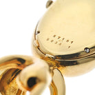 Chopard 18K Yellow Gold Women Oval Open Link Bracelet Wrist Watch - The Back Vault