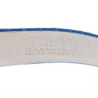 Buccellati 18K Yellow Gold Audachron Blue Leather Quartz 34mm Men Watch - The Back Vault