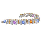 Tiffany & Co. Schlumberger Platinum & 18K Yellow Gold Butterfly Motif Bracelet - The Back Vault