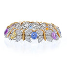 Tiffany & Co. Schlumberger Platinum & 18K Yellow Gold Butterfly Motif Bracelet - The Back Vault
