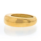 Chaumet 18K Yellow Gold Dome High Polish Band Ring - The Back Vault