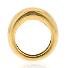 Chaumet 18K Yellow Gold Dome High Polish Band Ring - The Back Vault