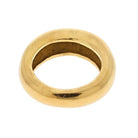 Chaumet 18K Yellow Gold Dome High Polish Band Ring - The Back Vault