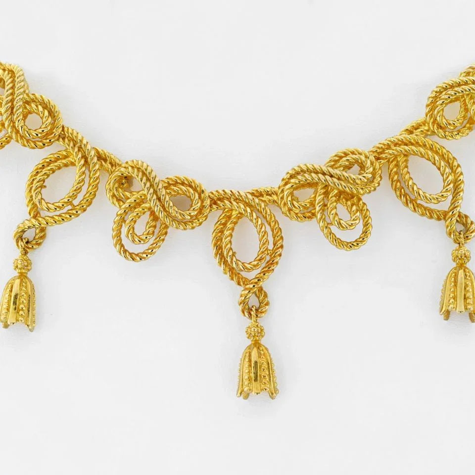 Tiffany & Co. 18K Yellow Gold Tassel Necklace - The Back Vault