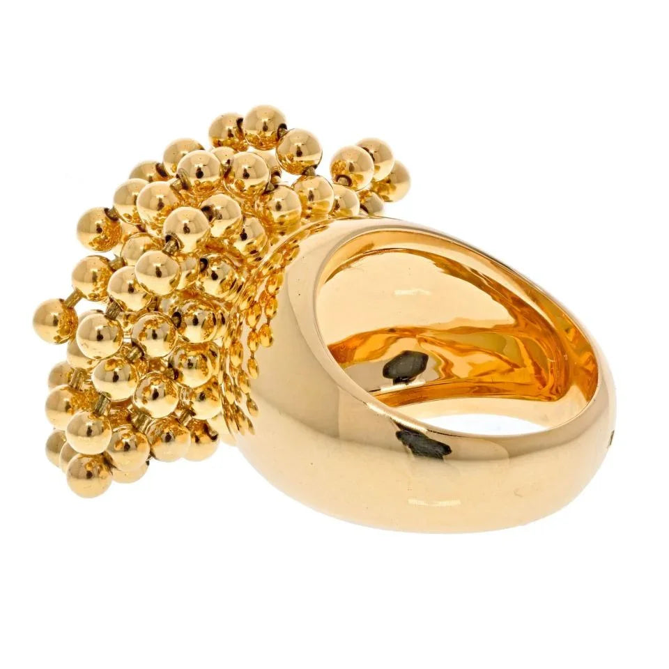 Cartier 18K Yellow Gold Paris Nouvelle Vague Ring - The Back Vault