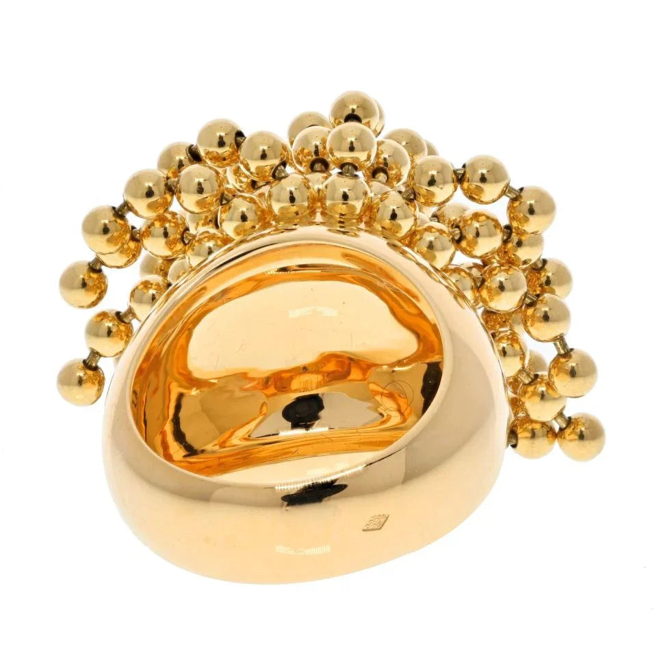 Cartier 18K Yellow Gold Paris Nouvelle Vague Ring - The Back Vault