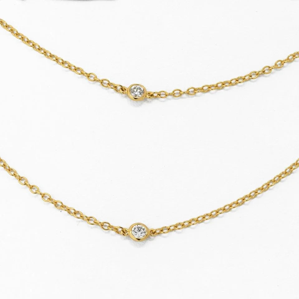 Tiffany & Co. 18K Yellow Gold Elsa Peretti Necklace - The Back Vault